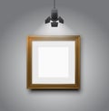 Empty frames Royalty Free Stock Photo