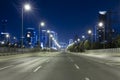 Empty freeway at night, Empty Road At Night