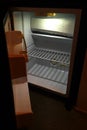 Empty fridge Royalty Free Stock Photo