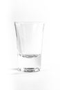 Empty Full Shot Glass Party Drinking Alcohol Beer Whiskey Clear Royalty Free Stock Photo