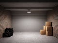 Empty garage