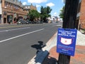 Empty Georgetown Street in Summer