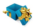 Empty Gift Box Royalty Free Stock Photo