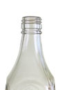 Empty glas bottle Royalty Free Stock Photo