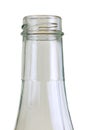 Empty glas bottle Royalty Free Stock Photo