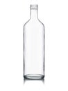 Empty Glass Bottle Mock-up Change Color Royalty Free Stock Photo