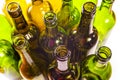 Empty Glass Bottles Royalty Free Stock Photo