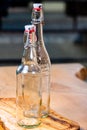 Empty Glass Bottles with Swing Tops Royalty Free Stock Photo