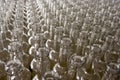 Empty glass bottles. Whiskey and brandy distillery Royalty Free Stock Photo