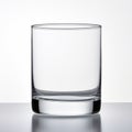 Simplistic Glass Photo On White Background