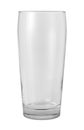 Empty Glass Isolated with clipping path Royalty Free Stock Photo