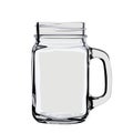 Empty glass jar. Vector illustration. Royalty Free Stock Photo