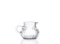 Empty glass jug isolated on white background Royalty Free Stock Photo