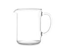 Empty glass measuring cup isolated Royalty Free Stock Photo