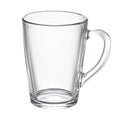 Empty Glass mug for tea Royalty Free Stock Photo