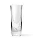 Empty glass shot Royalty Free Stock Photo