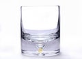 empty glass of whiskey Royalty Free Stock Photo