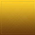 Empty Golden Yellow Frame Background With Square Pattern Design Template-For Social Media, Banner, Poster, Flyer & Card Royalty Free Stock Photo