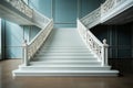 Empty, graceful stair steps reveal their inherent beauty