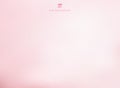 Empty gradient pastel pink studio room background