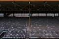 Empty Grandstands - Abandoned Baseball Stadium - Columbus, Ohio Royalty Free Stock Photo