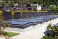 Empty graves, Mirogoj cemetery, Zagreb