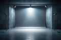 Empty Gray Studio Background for Product Photography Minimalist Dramatic Lighting and HighQuality Image for Product Royalty Free Stock Photo