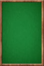 Empty green chalkboard Royalty Free Stock Photo