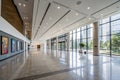 Empty hall in modern office building Royalty Free Stock Photo