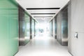 Empty hallway having elevator of business building Royalty Free Stock Photo