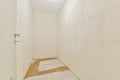 Empty Hallway with White Walls Royalty Free Stock Photo