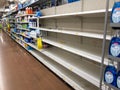 Empty Hand Sanitizer Racks at Denver Walmart During Corona Virus COVID-19 Outbreak 2020