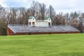 Empty High School or College Bleachers