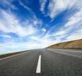 Empty Highway Royalty Free Stock Photo