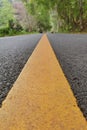 Empty highway asphalt road texture Royalty Free Stock Photo