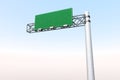 Empty Highway Sign Royalty Free Stock Photo