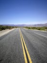 Empty highway somewhere in America Royalty Free Stock Photo
