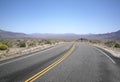 Empty highway somewhere in America Royalty Free Stock Photo