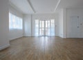 Empty home living room after renovated Royalty Free Stock Photo