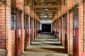 Empty horse stable