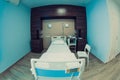Empty hospital room for one client. Royalty Free Stock Photo