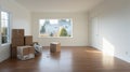 Empty House With Boxes: A Panasonic Lumix S Pro 50mm F14 Inspired Photography