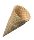 Empty Ice Cream Cone Royalty Free Stock Photo
