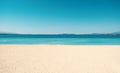 Empty IlÃÂ±ca Beach background at Cesme Izmir Turkey Royalty Free Stock Photo