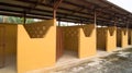 Empty Individual Stalls Horse Stable