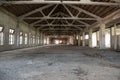 Empty industrial loft in an architectural background Royalty Free Stock Photo