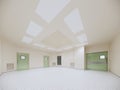 Empty interior 3D rendering Operating Room