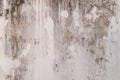 Empty interior for design, Old concrete white wall crack. Dirty cement wall texture and background Royalty Free Stock Photo