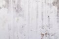 Empty interior for design, Old concrete white wall crack. Dirty cement wall texture and background Royalty Free Stock Photo