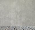 Empty interior for design, white concrete wall and wooden floor. Empty room. Space for text and picture. Design ideas and style. Royalty Free Stock Photo